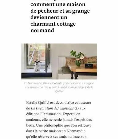 Vakantiehuis Normand - Charme Et Authenticite
